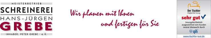Schreinerei Hans-Jürgen Grebe (Inh. Peter Grebe) Logo